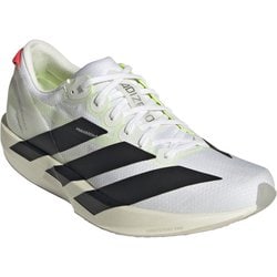 アディゼロ ジャパン 9 レディース ランニングシューズ Cloud White/Core Black/Lucid Red 23.5cm IF9418