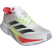 アディゼロ ボストン 12 メンズ ランニングシューズ Cloud White/Core Black/Lucid Red 25.5cm JQ2552