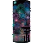 オリジナル エコストレッチ ORIGINAL ECOSTRETCH 593801 HANABI 0401-BLACK [アウトドア ネックゲイター]