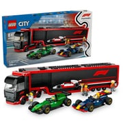 60445 LEGO（レゴ） シティ F1（R） RB20 & AMR24 レースカーとF1（R）トラック [ブロック玩具]