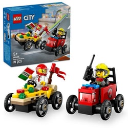 60458 LEGO（レゴ） シティ ピザ屋と消防車 レースカーパック [ブロック玩具]