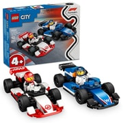 60464 LEGO（レゴ） シティ F1（R） Williams Racing & Haas F1（R） レースカーコンボ [ブロック玩具]