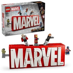 76313 LEGO（レゴ） スーパー・ヒーローズ マーベル マーベル ロゴ＆ミニフィギュア [ブロック玩具]