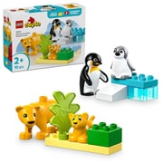 10442 LEGO（レゴ） デュプロ デュプロのまち どうぶつのかぞく： ペンギンとライオン [ブロック玩具]