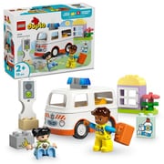 10447 LEGO（レゴ） デュプロ デュプロのまち 出動！きゅうきゅう車 [ブロック玩具]