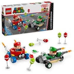 72034 LEGO（レゴ） スーパーマリオ マリオカート（TM） - ベビィマリオ vs ベビィルイージ [ブロック玩具]