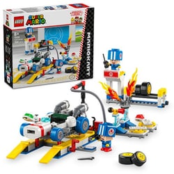 72035 LEGO（レゴ） スーパーマリオ マリオカート（TM） - キノピオ の ガレージ [ブロック玩具]