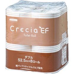 KTI6801 [クレシア EFトイレットロール ダブル 8R 52.5m（1ケース64個入）]