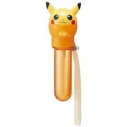 PSHC7 [ペットボトル キャップ ストロー ポケモン ピカチュウ ワンプッシュオープン ケース付き ストラップ付き 500ml/350ml用 13.5×5.5cm]
