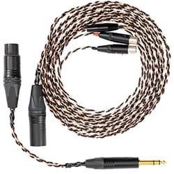 Premium Black-Copper headphone cable for LCD プレミアムケーブル 4 pin XLRバランス 2.5m CBL-1099-KT