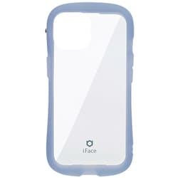 41-983348 [iPhone 15/14/13用 iFace Reflection 強化ガラスクリアケース ペールブルー]