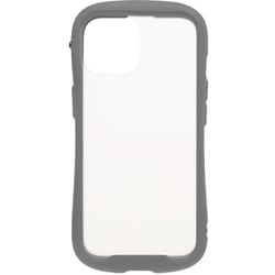 41-983409 [iPhone 15/14/13用 iFace Reflection Frost 強化ガラスケース グレー]