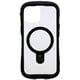 41-983430 [iPhone 15/14/13用 iFace Reflection MagSafe対応 強化ガラスクリアケース ブラック]