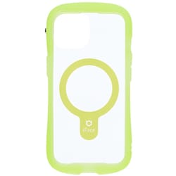 41-983485 [iPhone 15/14/13用 iFace Reflection Neo MagSafe対応 強化ガラスクリアケース クリアイエロー]