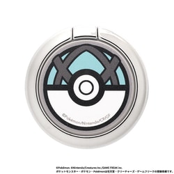 41-984390 [iFace ホールドリング Finger Ring Holder フラットタイプ ポケットモンスター ネットボール]