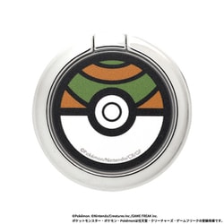 41-984413 [iFace ホールドリング Finger Ring Holder フラットタイプ ポケットモンスター ネストボール]