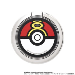 41-984437 [iFace ホールドリング Finger Ring Holder フラットタイプ ポケットモンスター リピートボール]