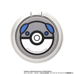 41-984499 [iFace ホールドリング Finger Ring Holder フラットタイプ ポケットモンスター ヘビーボール]