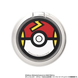 41-984505 [iFace ホールドリング Finger Ring Holder フラットタイプ ポケットモンスター スピードボール]