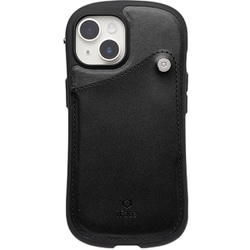 41-984925 [iPhone 15/14/13用 iFace First Class カードポケットケース ブラック]