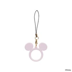 669-985212 [シリコンリングストラップ ディズニーキャラクター ミッキーアイコン ピンク]