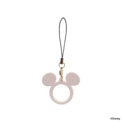 669-985250 [シリコンリングストラップ ディズニーキャラクター ミッキーアイコン ベージュ]