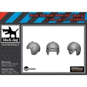 HAU3D48001 1/48 APH-6D パイロットヘルメット 8個入 [プラモデル用パーツ]