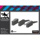HAU3D16011 1/16 MG 34/42用弾薬箱 3個入 [プラモデル用パーツ]
