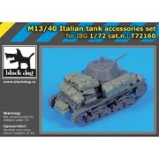 HAUT72160 1/72 M13/40 イタリア戦車 アクセサリーセット （IBG用） [プラモデル用パーツ]