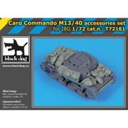 HAUT72161 1/72 カルロコマンド M13/40 アクセサリーセット （IBG用） [プラモデル用パーツ]