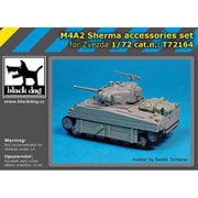 HAUT72164 1/72 M4A2 シャーマン アクセサリーセット （ズベズダ用） [プラモデル用パーツ]
