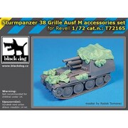 HAUT72165 1/72 突撃戦車 38 グリレ Ausf M アクセサリーセット （レベル用） [プラモデル用パーツ]