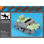 HAUT35264 1/35 セモベンテ L 40 da 47/32 アクセサリーセット （イタレリ用） [プラモデル用パーツ]