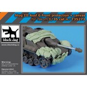 HAUT35273 1/35 III号突撃砲 G型 前面土嚢装甲＋天幕 （タコム用） [プラモデル用パーツ]