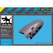 HAUA72124 1/72 P-38 F-5A/B 改造/G-Upパーツ （アカデミー/RSモデル用） [プラモデル用パーツ]