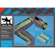 HAUA48202 1/48 ライトニング F-2A/F6 エンジン＆レーダー （エアフィックス用） [プラモデル用パーツ]
