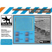 HAUN35002 1/35 対潜水艦ネット（200×140mm） [プラモデル用パーツ]
