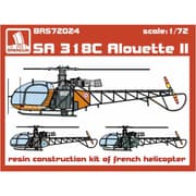 HAUBRS72024 1/72 SA 318C アルエットII [プラモデル用パーツ]