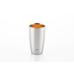 磨き屋シンジケート 2重ビアタンブラー 370ml（内面金メッキ仕上） YJ2717