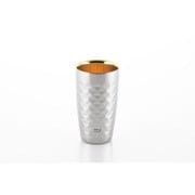 YJ2718 [磨き屋シンジケート 2重ダイヤタンブラー 370ml（内面金メッキ仕上）]