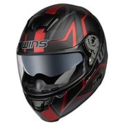 フルフェイスヘルメット FF-COMFORT GT-Z マットブラック×レッド M