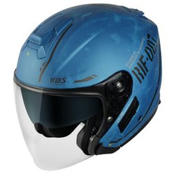 ジェットヘルメット G-FORCE SS JET STEALTH typeC 01.サマルカンドブルー XL