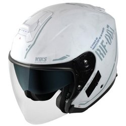 ジェットヘルメット G-FORCE SS JET STEALTH typeC 05.イビサホワイト L