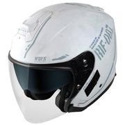 ジェットヘルメット G-FORCE SS JET STEALTH typeC 05.イビサホワイト L