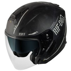 ジェットヘルメット G-FORCE SS JET STEALTH typeC 08.BK/WH XL
