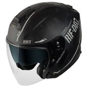 ジェットヘルメット G-FORCE SS JET STEALTH typeC 08.BK/WH XL
