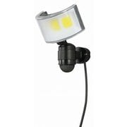コンセント式LEDセンサーライト ワイド 2000lm/防雨構造/屋内・屋外用 DLA-18T600