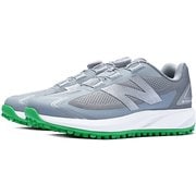 UGS1001 [ゴルフシューズ メンズ 25S_フューエルセル1001V5 SL BOA スパイクレス 27.0cm GRAY/GREEN]
