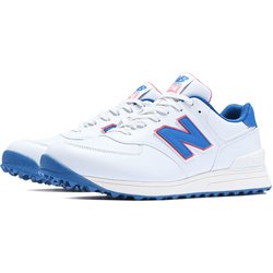 UGS574 [ゴルフシューズ メンズ 25S_574 V3 SL スパイクレス 25.5cm WHITE/BLUE]