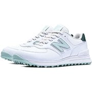WGS574 [ゴルフシューズ レディース 25S_574 V3 SL スパイクレス 22.5cm WHITE/GREEN]